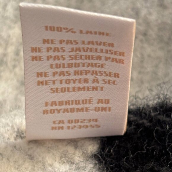 Hudson's Bay Company 100% Wool Caribou Throw, Made in England - Picture 8 of 11